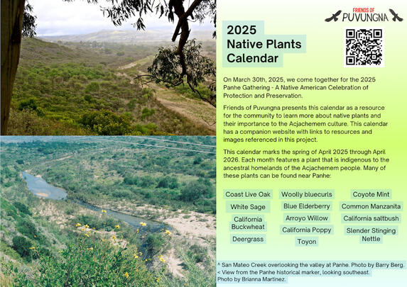 Acjachemem - The People of the Water: 2025 Native Plants Calendar Acjachemem - The People of the Water: 2025 Native Plants Calendar